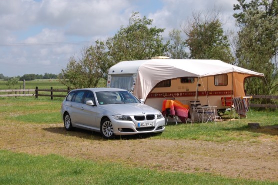 Camping auf dem Bauernhof